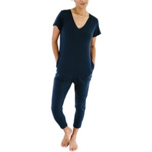 (17) Smash + Tess The Sunday Romper Naturally Navy